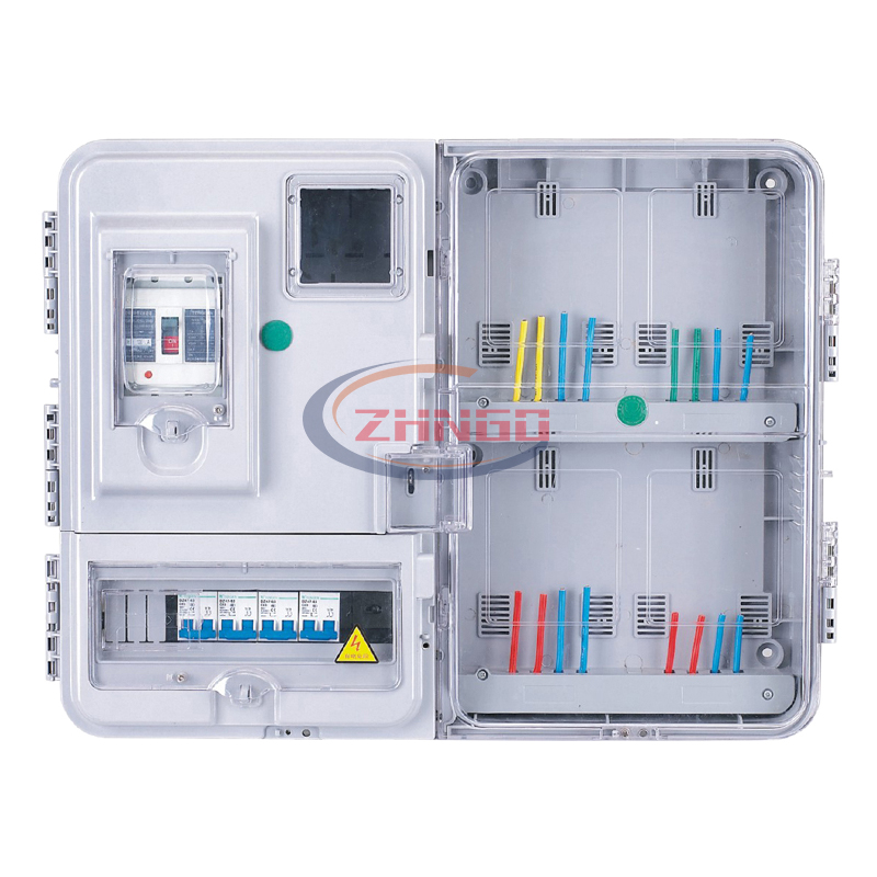 左右結構單相四表位電子式（小號）